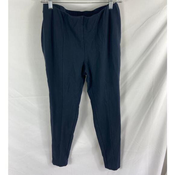 J Jill Ponte Leggings Dark Blue Size Medium - Picture 1 of 4